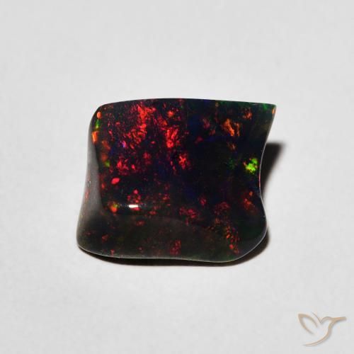 Opal Gemstone in 7.9 x 6.9 mm Size for Sale, Opal Stone in Multicolor Color