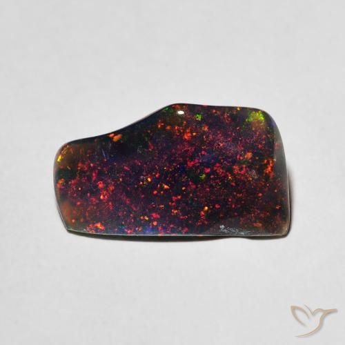 1.02ct Natural Multicolor Opal, Fancy, Translucent