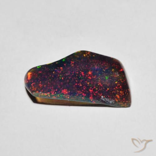 Opal Gemstone in 12.1 x 6.8 mm Size for Sale, Opal Stone in Multicolor Color
