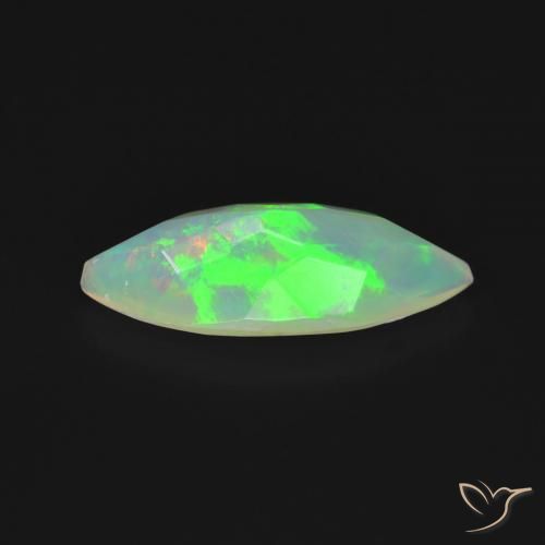 Opal Gemstone in 13.2 x 5.4 mm Size for Sale, Opal Stone in Multicolor Color