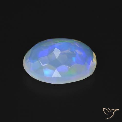 Opal Gemstone in 11.8 x 8.8 mm Size for Sale, Opal Stone in Multicolor Color