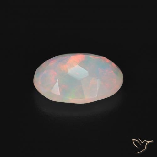 Opal Gemstone in 10 x 8 mm (calibrated) Size for Sale, Opal Stone in Multicolor Color