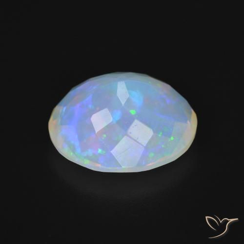 Opal Gemstone in 13.5 x 11 mm Size for Sale, Opal Stone in Multicolor Color