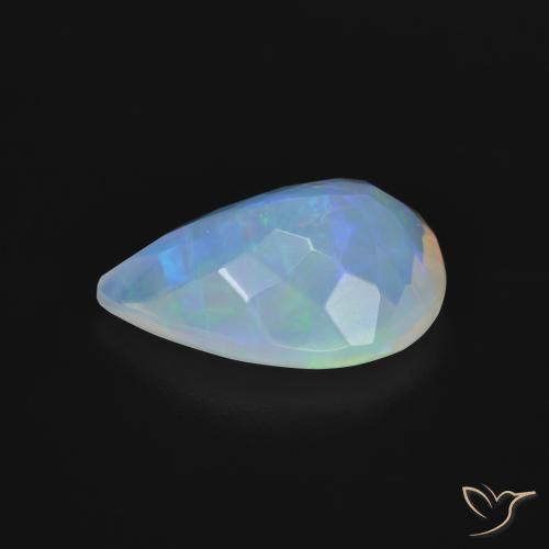 Opal Gemstone in 14.7 x 10.4 mm Size for Sale, Opal Stone in Multicolor Color