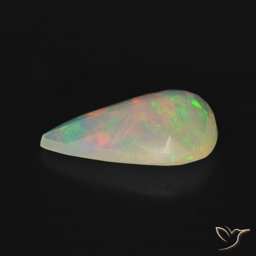 Opal Gemstone in 15.8 x 10.2 mm Size for Sale, Opal Stone in Multicolor Color