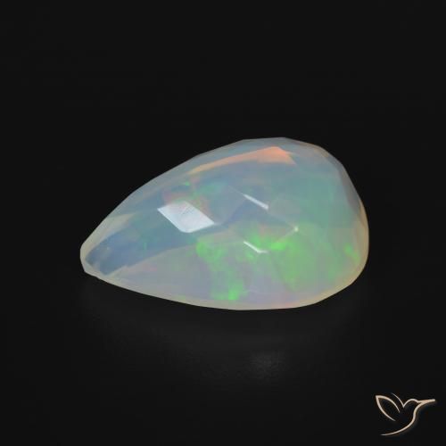 Opal Gemstone in 16.8 x 11.1 mm Size for Sale, Opal Stone in Multicolor Color