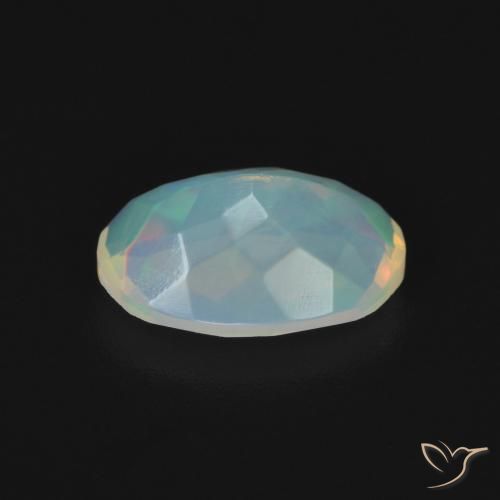 Opal Gemstone in 10 x 7 mm (calibrated) Size for Sale, Opal Stone in Multicolor Color