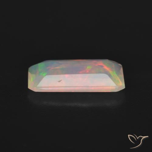 1.06ct Natural Multicolor Opal, Octagon / Emerald Cut