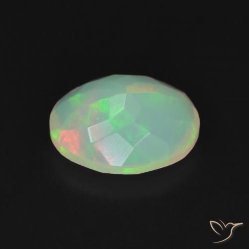 Opal Gemstone in 9 x 7 mm (calibrated) Size for Sale, Opal Stone in Multicolor Color