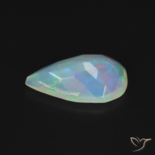 Opal Gemstone in 12 x 7.1 mm Size for Sale, Opal Stone in Multicolor Color