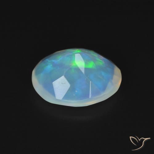 Opal Gemstone in 9.1 x 7.3 mm Size for Sale, Opal Stone in Multicolor Color