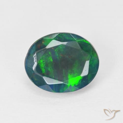 1.18ct Natural Multicolor Opal, Oval, Opaque