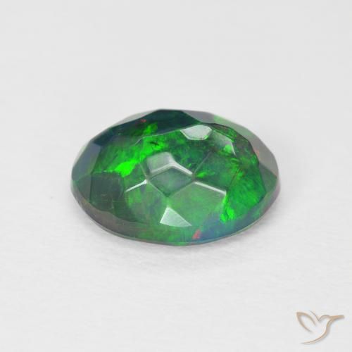 Opal Gemstone in 9.1 x 7.3 mm Size for Sale, Opal Stone in Multicolor Color