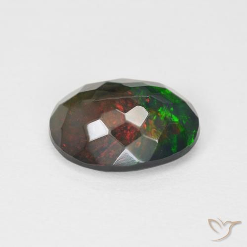 Opal Gemstone in 10.9 x 8.2 mm Size for Sale, Opal Stone in Multicolor Color