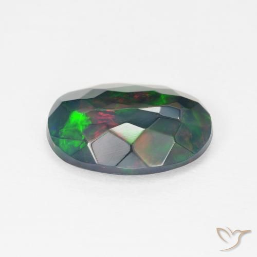 Opal Gemstone in 13 x 9 mm (calibrated) Size for Sale, Opal Stone in Multicolor Color