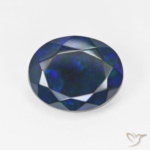 2.92ct Natural Multicolor Opal, Oval, Opaque