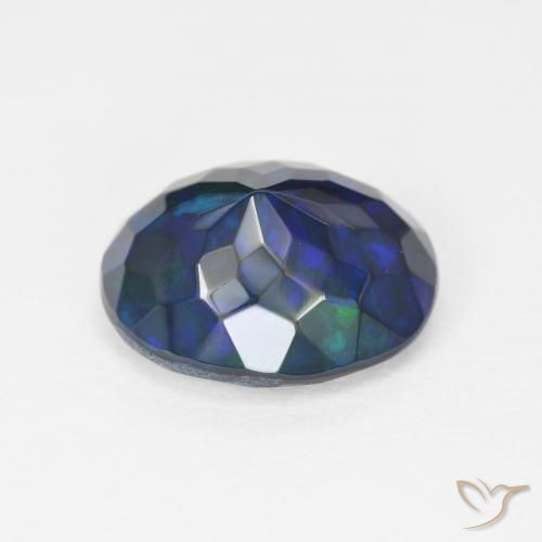 Opal Gemstone in 12 x 10 mm (calibrated) Size for Sale, Opal Stone in Multicolor Color