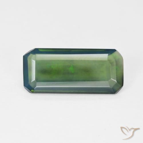 2.36ct Natural Multicolor Opal, Emerald Cut, Transparent