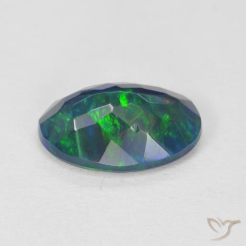 Opal Gemstone in 10.8 x 7.1 mm Size for Sale, Opal Stone in Multicolor Color