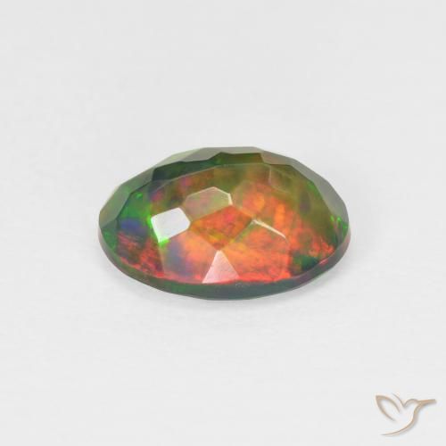 Opal Gemstone in 10.3 x 7.4 mm Size for Sale, Opal Stone in Multicolor Color
