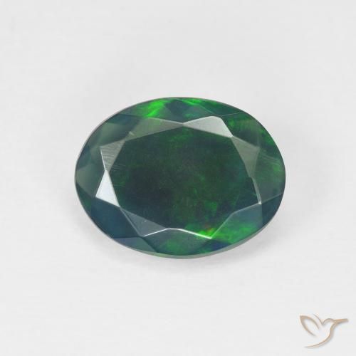 1.13 ct Oval Cut Opal, 10.1 x 7.8 mm From Ethiopia, Photo A