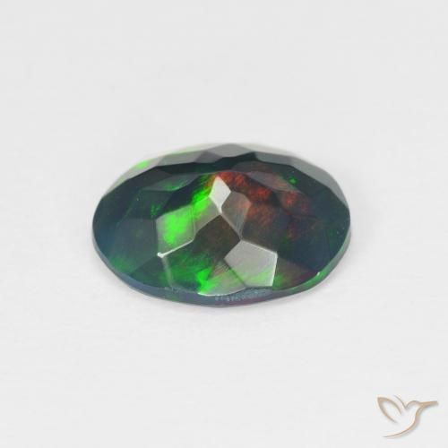 Opal Gemstone in 10 x 8 mm (calibrated) Size for Sale, Opal Stone in Multicolor Color