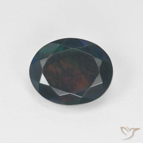 2.02ct Natural Multicolor Opal, Oval, Translucent