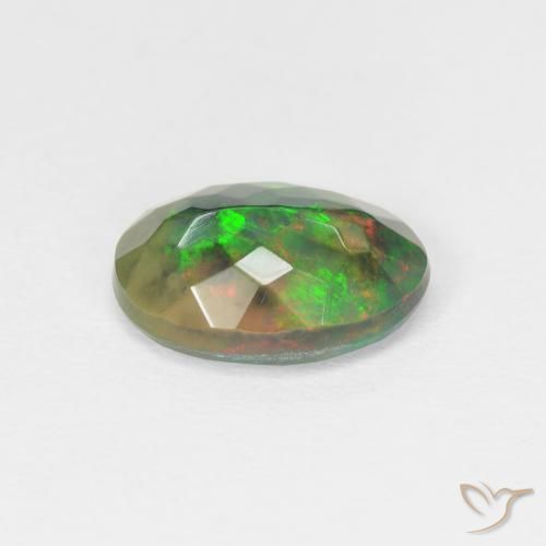 Opal Gemstone in 10.9 x 8.2 mm Size for Sale, Opal Stone in Multicolor Color