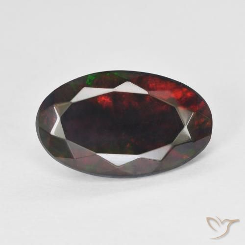 2.61ct Natural Multicolor Opal, Oval, Translucent