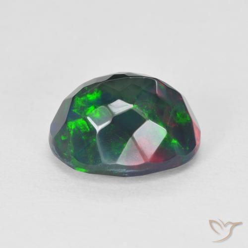 Opal Gemstone in 10.7 x 8.3 mm Size for Sale, Opal Stone in Multicolor Color
