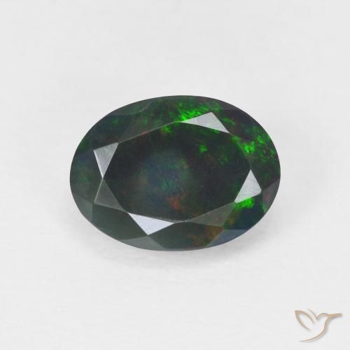 1.09ct Natural Multicolor Opal, Oval, Translucent