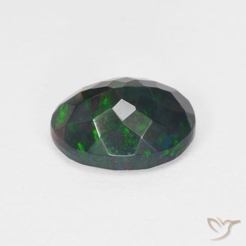 Opal Gemstone in 9 x 6.7 mm Size for Sale, Opal Stone in Multicolor Color