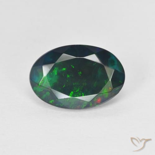 1.62 ct Oval Cut Opal, 11.5 x 7.8 mm From Ethiopia, Photo A