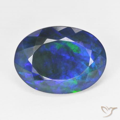 6.2 ct Oval Cut Opal, 17.3 x 12.8 mm From Ethiopia, Photo A