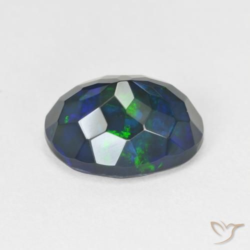 Opal Gemstone in 12 x 8.6 mm Size for Sale, Opal Stone in Multicolor Color