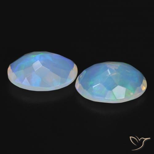 Opal Gemstones in 11.5 x 8.4 mm Size for Sale, Opal Stones in Multicolor Color