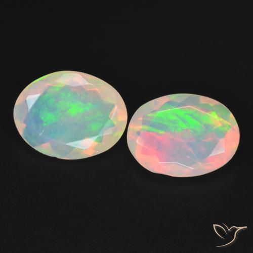 2.91 ct Oval Cut Opal, 10.5 x 8.2 mm From Australia, Photo A