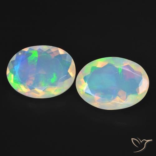 4.24 ct Oval Cut Opal, 11.9 x 8.7 mm From Australia, Photo A