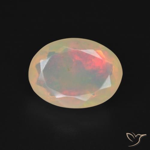 2.21 ct Oval Cut Opal, 11.7 x 8.8 mm From Australia, Photo A