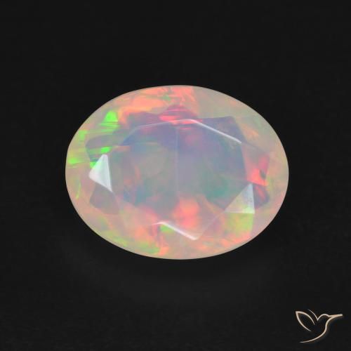 2.42 ct Oval Cut Opal, 11.8 x 9.3 mm From Australia, Photo A