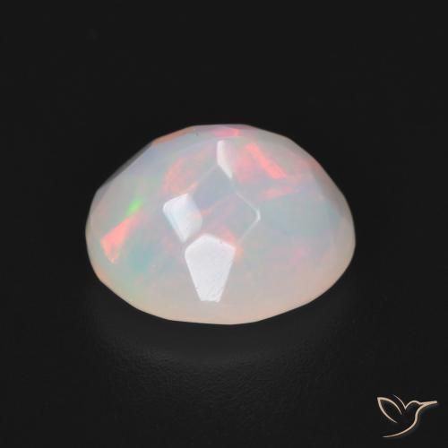 Opal Gemstone in 10.2 x 8.6 mm Size for Sale, Opal Stone in Multicolor Color