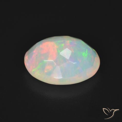 Opal Gemstone in 11.6 x 8.9 mm Size for Sale, Opal Stone in Multicolor Color