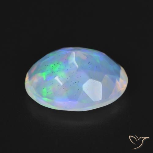 Opal Gemstone in 13.2 x 10.3 mm Size for Sale, Opal Stone in Multicolor Color