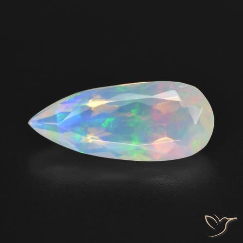 2.64 ct Pear Cut Opal, 16.9 x 7.2 mm From Australia, Photo A