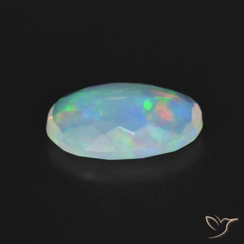 Opal Gemstone in 13 x 9 mm (calibrated) Size for Sale, Opal Stone in Multicolor Color