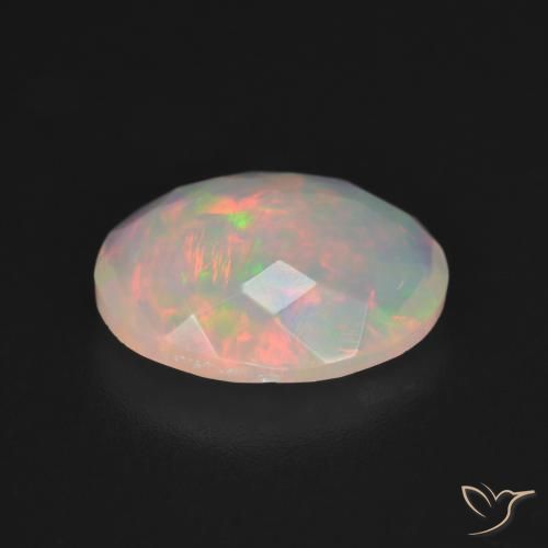 Opal Gemstone in 12 x 10 mm (calibrated) Size for Sale, Opal Stone in Multicolor Color