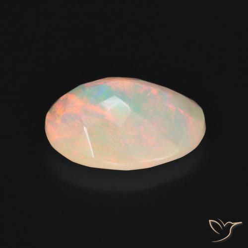 Opal Gemstone in 12.7 x 9.6 mm Size for Sale, Opal Stone in Multicolor Color
