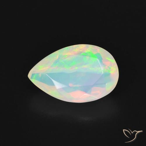 Opale taglio a pera da 1,79 ct, 12,1 x 7,8 mm dall'Australia, Photo A