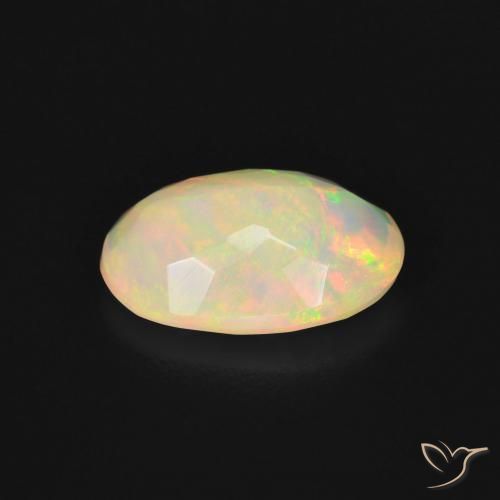 Opal Gemstone in 12 x 8 mm (calibrated) Size for Sale, Opal Stone in Multicolor Color