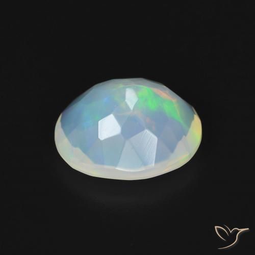 Opal Gemstone in 11.1 x 9.4 mm Size for Sale, Opal Stone in Multicolor Color